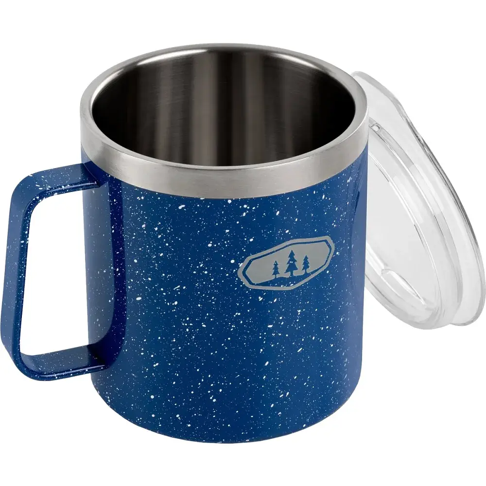 Термокружка GSI Glacier Stainless Camp Cup 0.44l Blue - фото 2
