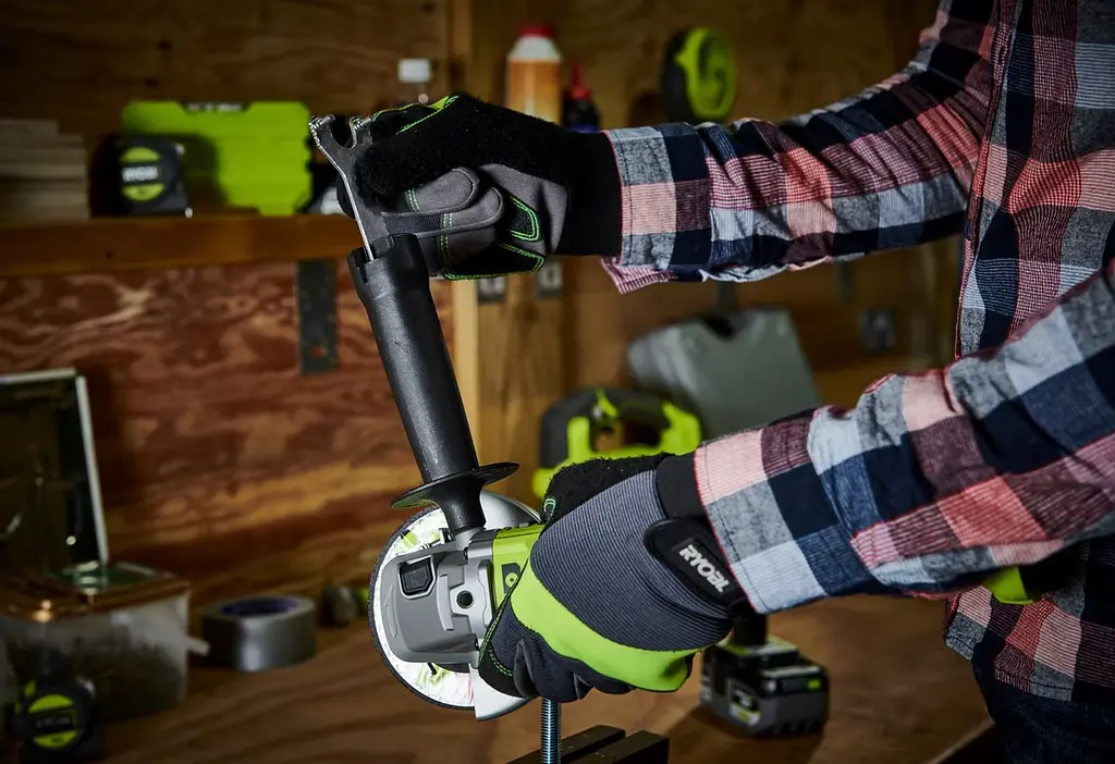 Шлифмашина угловая аккумуляторная ONE+ RAG18125-0 125мм 18В Ryobi teh0025441 - фото 3