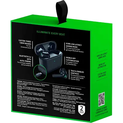 Наушники Razer Hammerhead True Wireless X Black (RZ12-03830100-R3G1) - фото 9