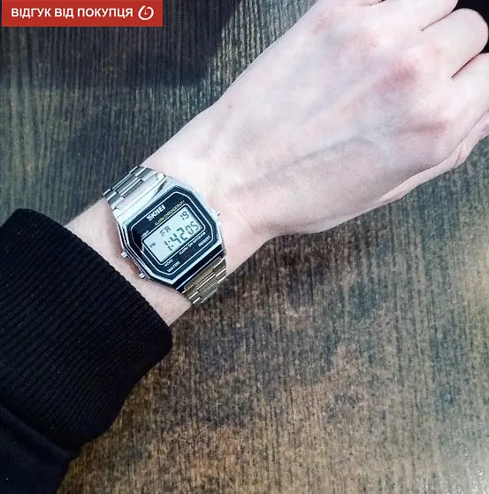 Годинник Skmei Popular Silver 1123S - фото 8