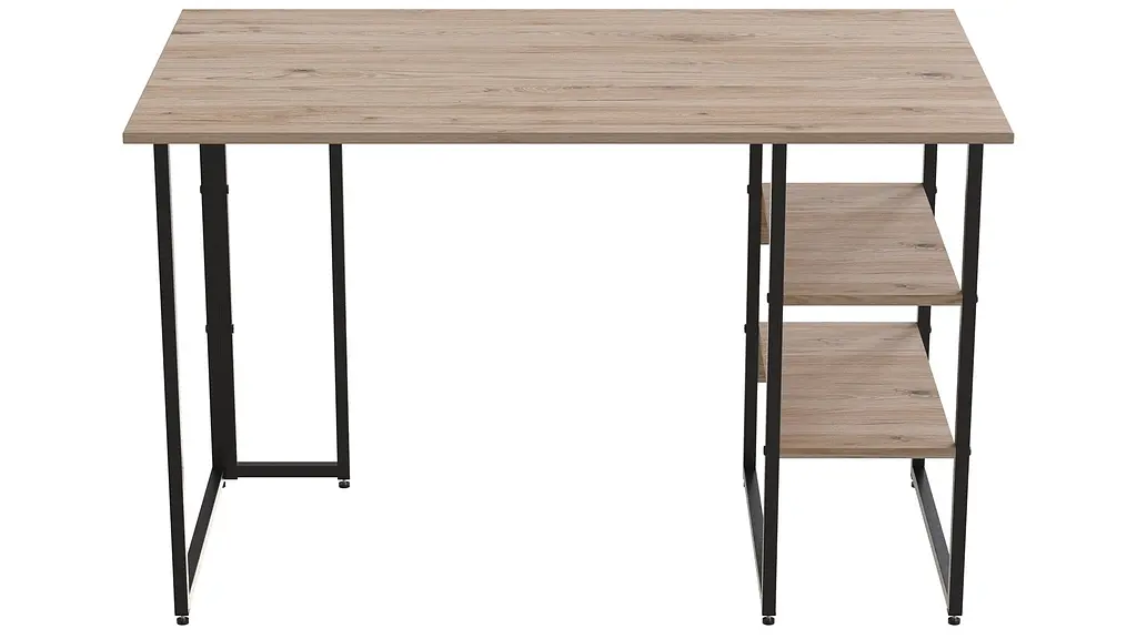 Комп'ютерний стіл Ferrum-decor Кевін 75x140x70 чорний ДСП Дуб Сан-Марино 16мм (FRD-103840) - фото 7