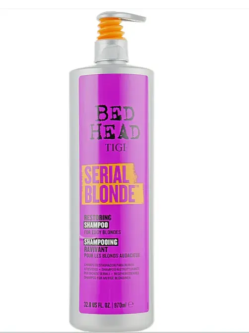 Відновлюючий шампунь для блонду TIGI Bed Head Serial Blonde (970 мл)!