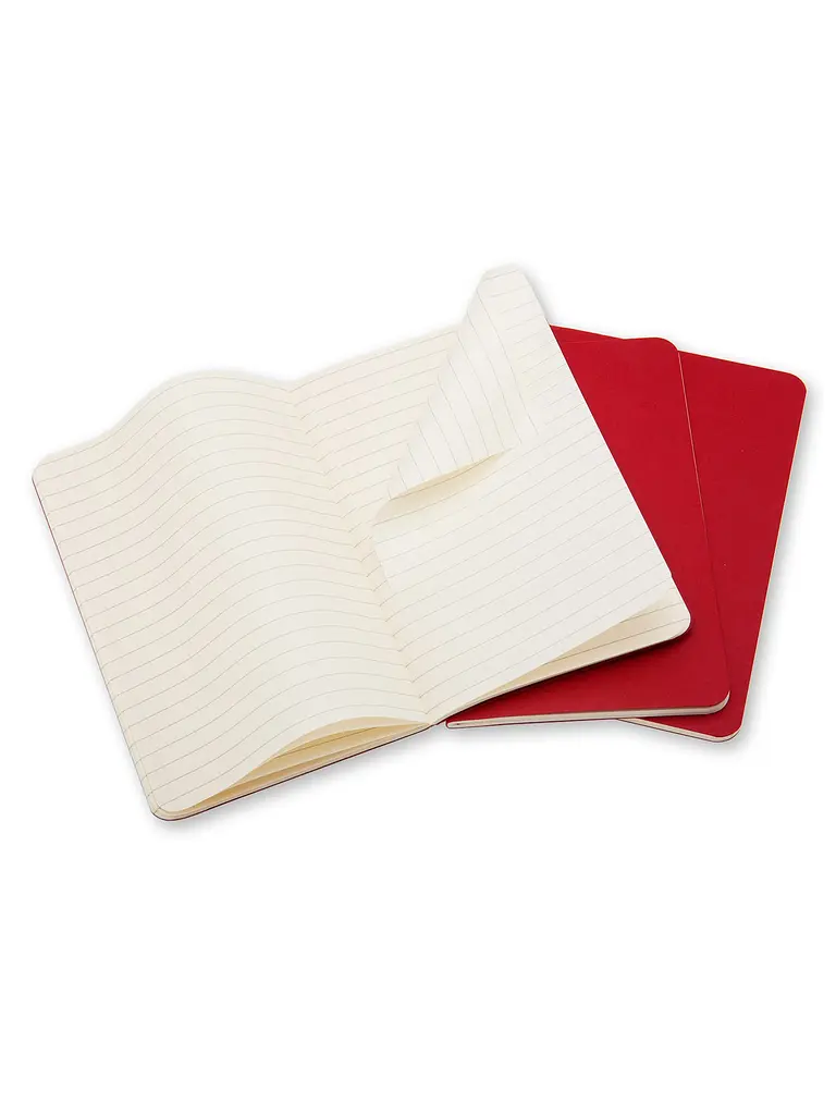 Записник Moleskine Cahier кишеньковий, Лінійка Бордо (CH111) - фото 3