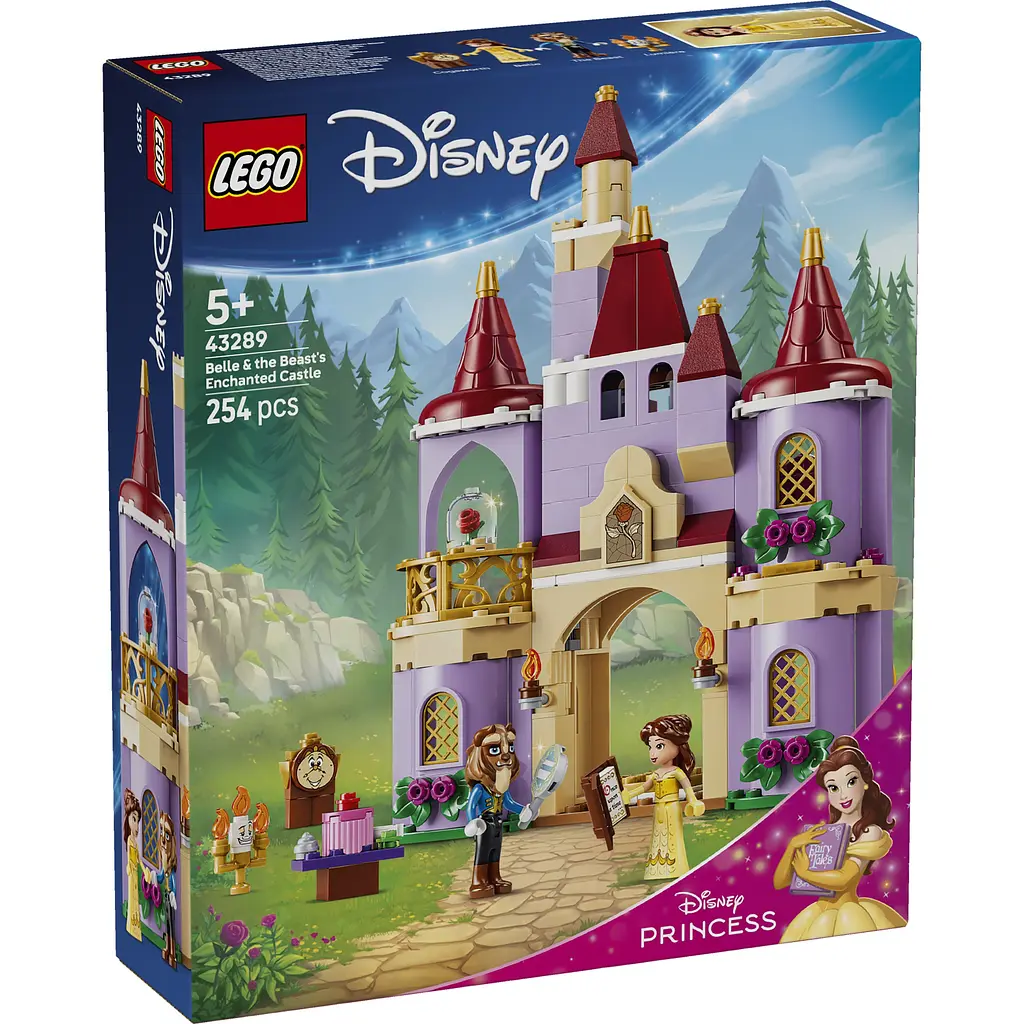 Конструктор LEGO Очарованный замок Красавицы и Чудовища (43289) - фото 3