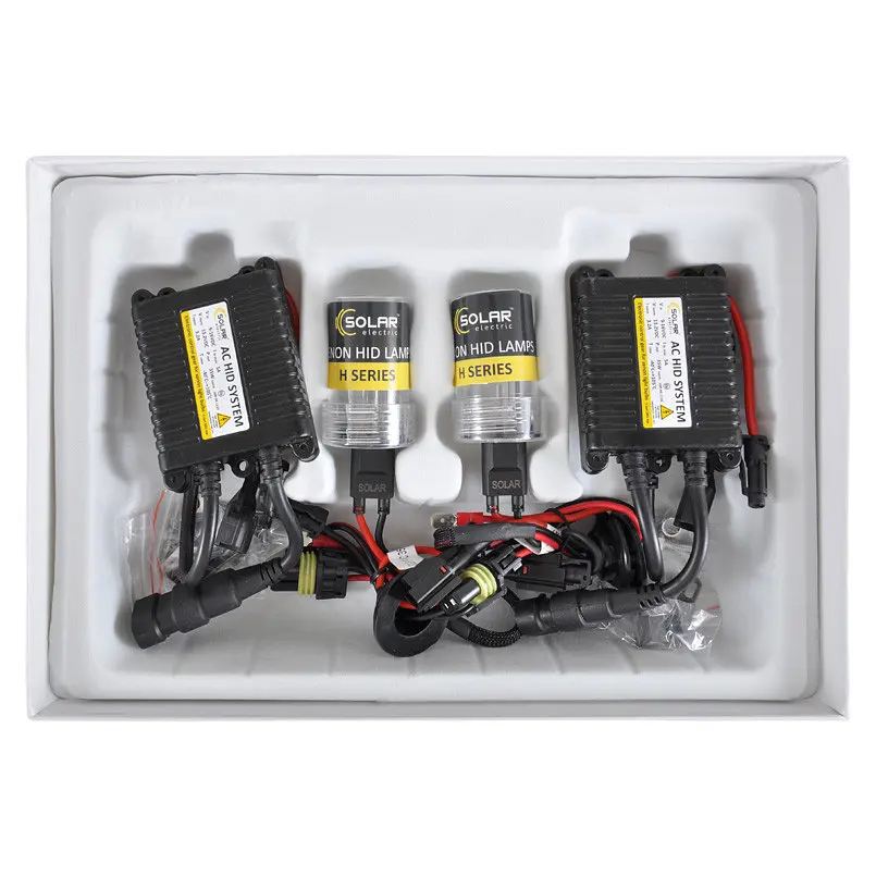 Комплект ксенона Solar H3 6000K 85V 35W PK22s KET+Ballast 2 шт. (4360) - фото 2