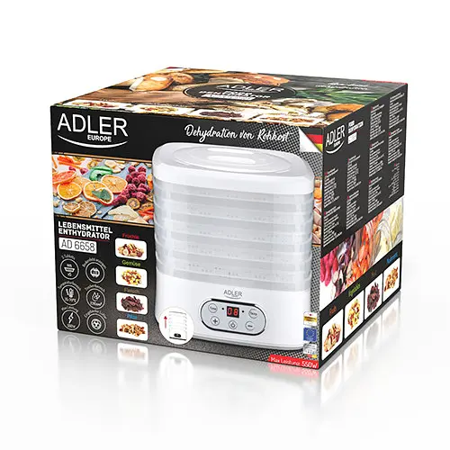 Сушка для овочів та фруктів Adler AD 6658 - фото 10