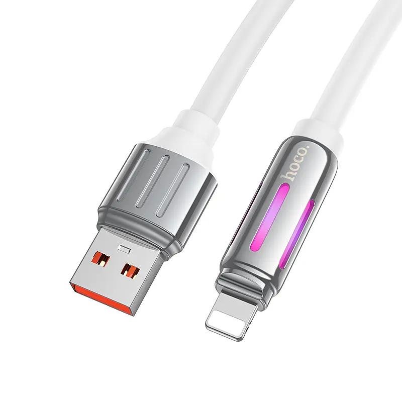 Кабель Hoco U136 Prize charging data cable iP White