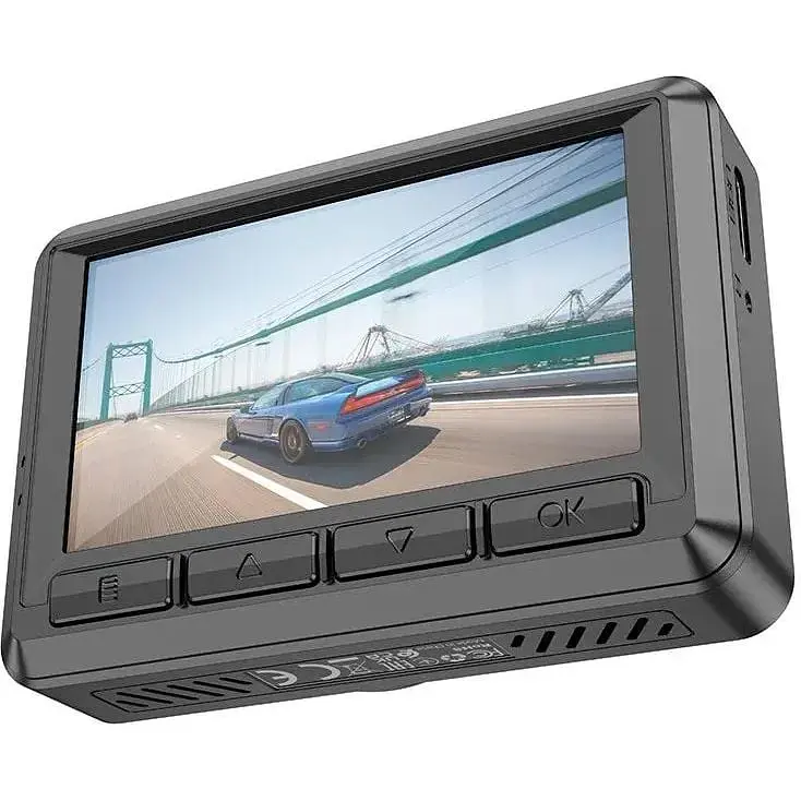 Видеорегистратор Hoco DV3 Driving recorder with display (2 камеры) - фото 6