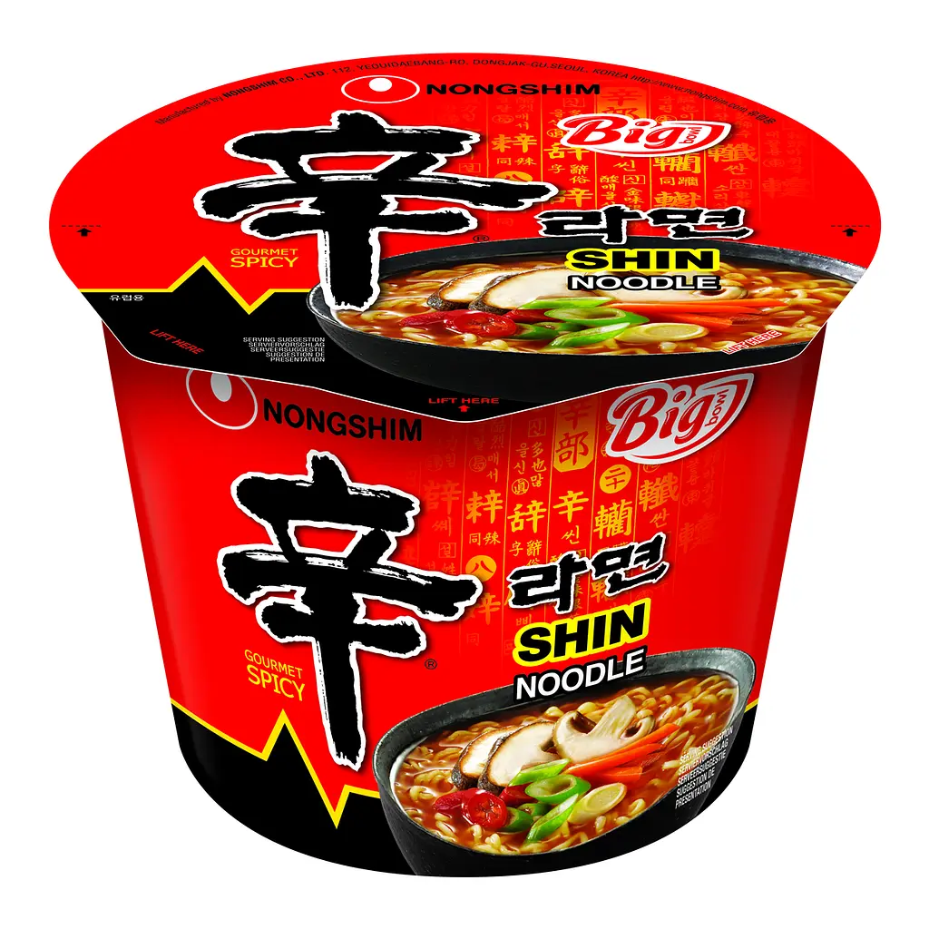 Локшина Nongshim Рамен Шин Боул 114 г