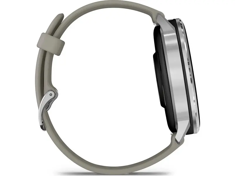 Смарт-годинник Garmin Venu 4 45 mm Silver with Silver Gray Silicone Band (010-03014-01) - фото 3