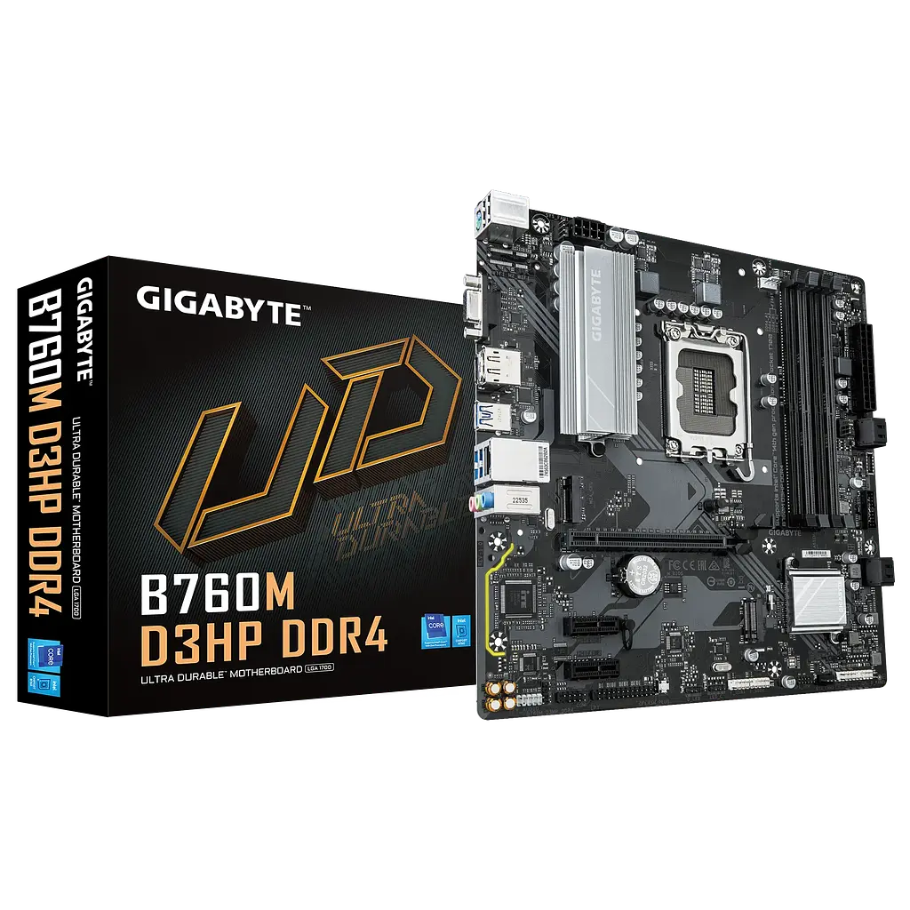 Материнська плата Gigabyte B760M D3HP DDR4 LGA 1700 (B760M D3HP DDR4) - фото 4