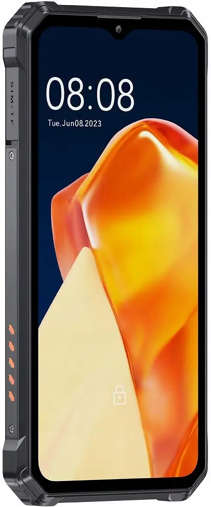 Смартфон Oulitel WP28S 65"HD+ /4GB/128GB T606 /10600mAh /13+5Мп/ IP69K /NFC Orange - фото 3