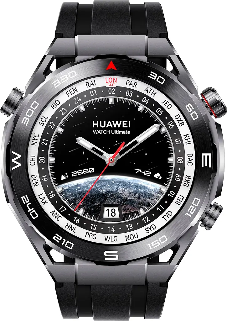Смарт-часы Huawei Watch Ultimate Expedition Black (55020AGF) [84756] - фото 3