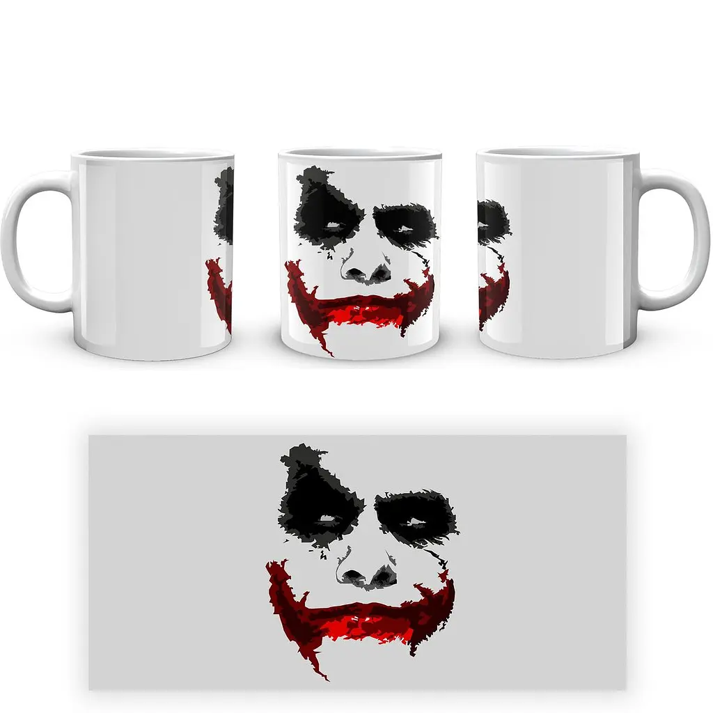 Кухоль GeekLand Джокер Joker Обличчя Грим JK.02.349 330 мл білий - фото 3