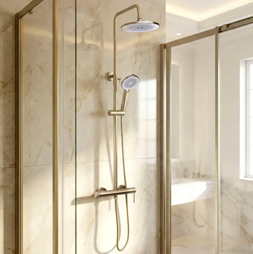 Душова система Rea Foss Clif brushed gold REA-P3913 - фото 6