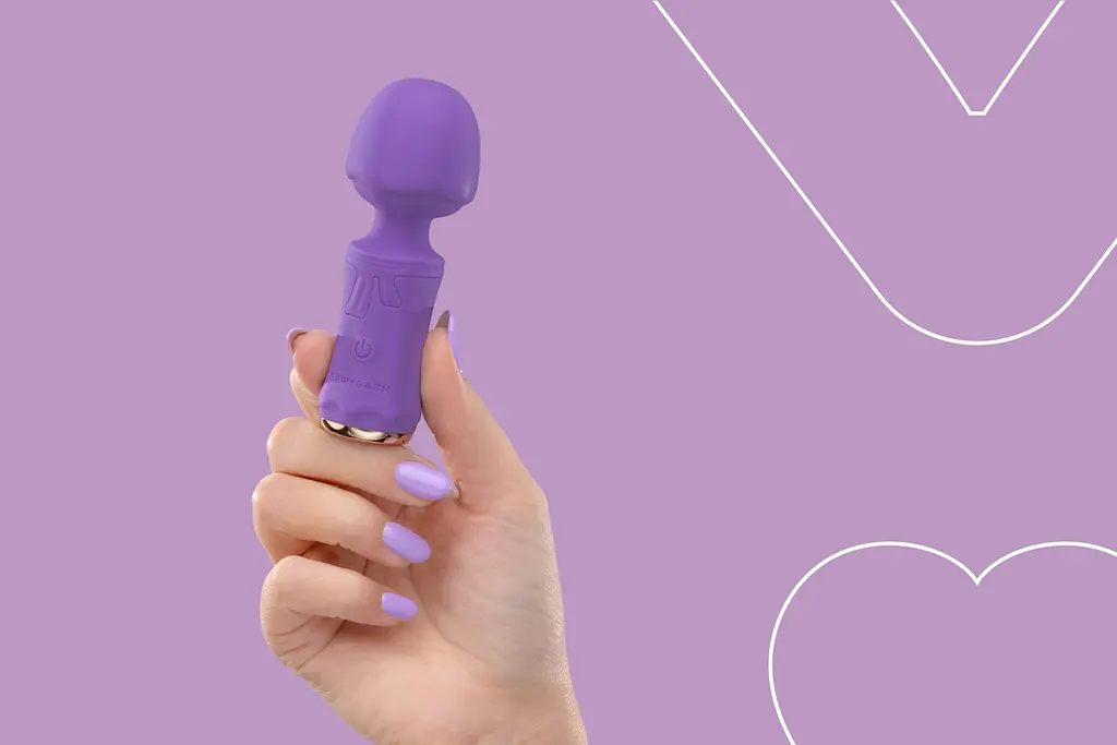 Мінівібромасажер FairyGasm SecretFuntasy violet - фото 8