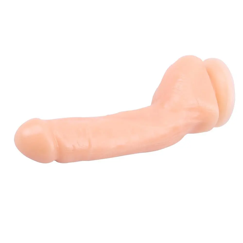 Фалоімітатор Real Touch XXX Realistic 9.9", 23 см (тілесний) - фото 5