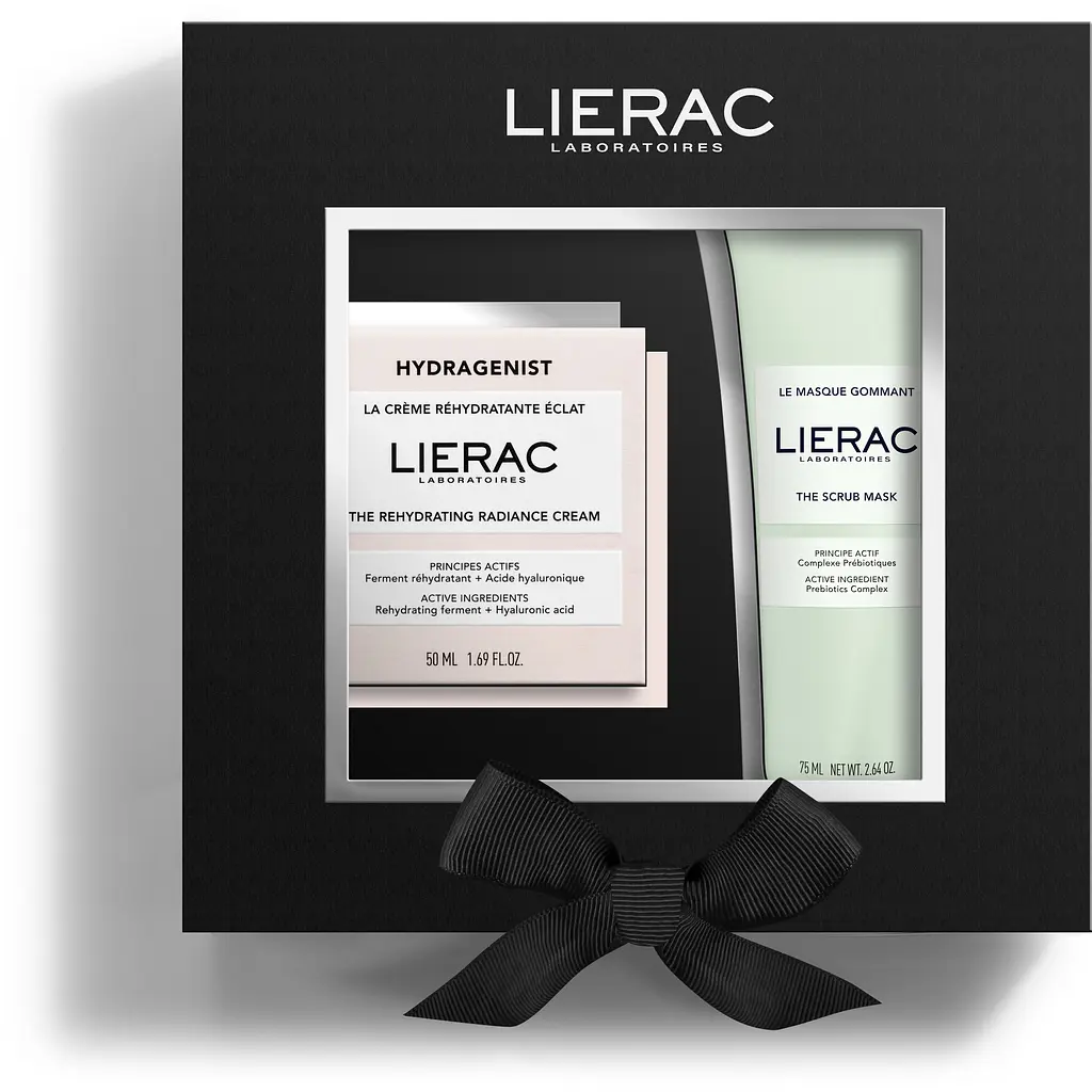 Набір для обличчя Lierac Hydragenist: Крем 50 мл + Маска-гомаж 75 мл - фото 2