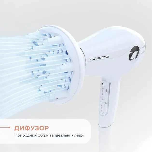 Фен Rowenta Volumizer Hybrid CV6135F0 - фото 7