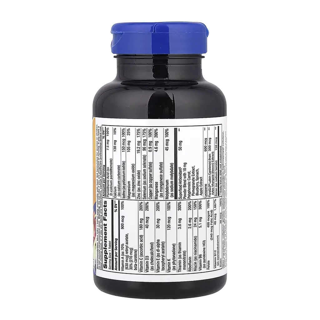Men's 50+ Complete Multivitamin - 130 tabs - фото 2