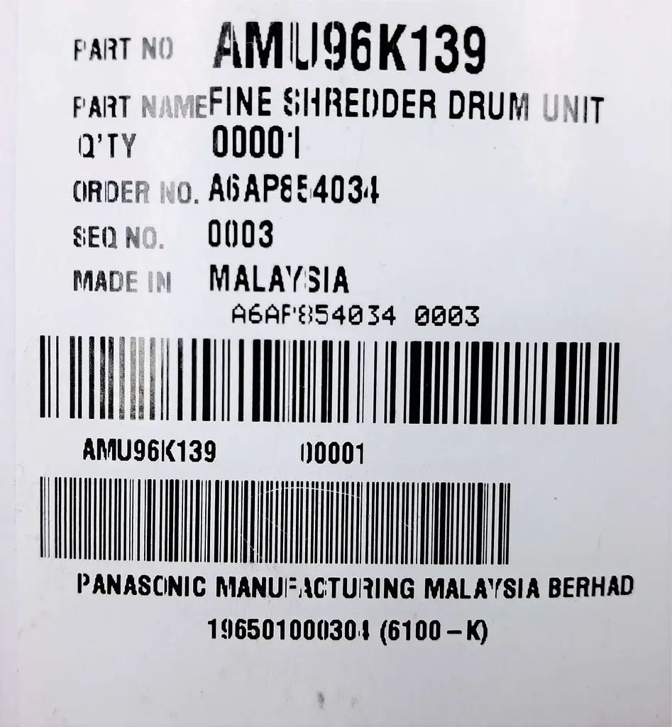 Насадка до м'ясорубки Panasonic AMU96K139 - фото 4