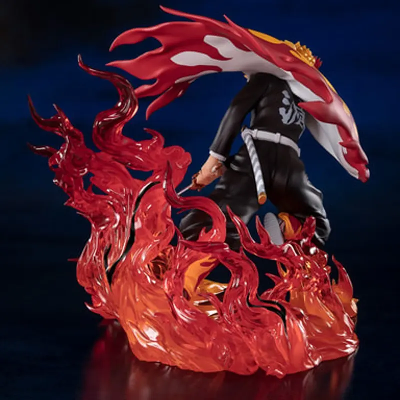 Фігурка Клинок розсікаючий демонам Кедзюро Ренгоку Demon Slayer Kyojuro Rengoku 15 см WST DS KR 01 - фото 5