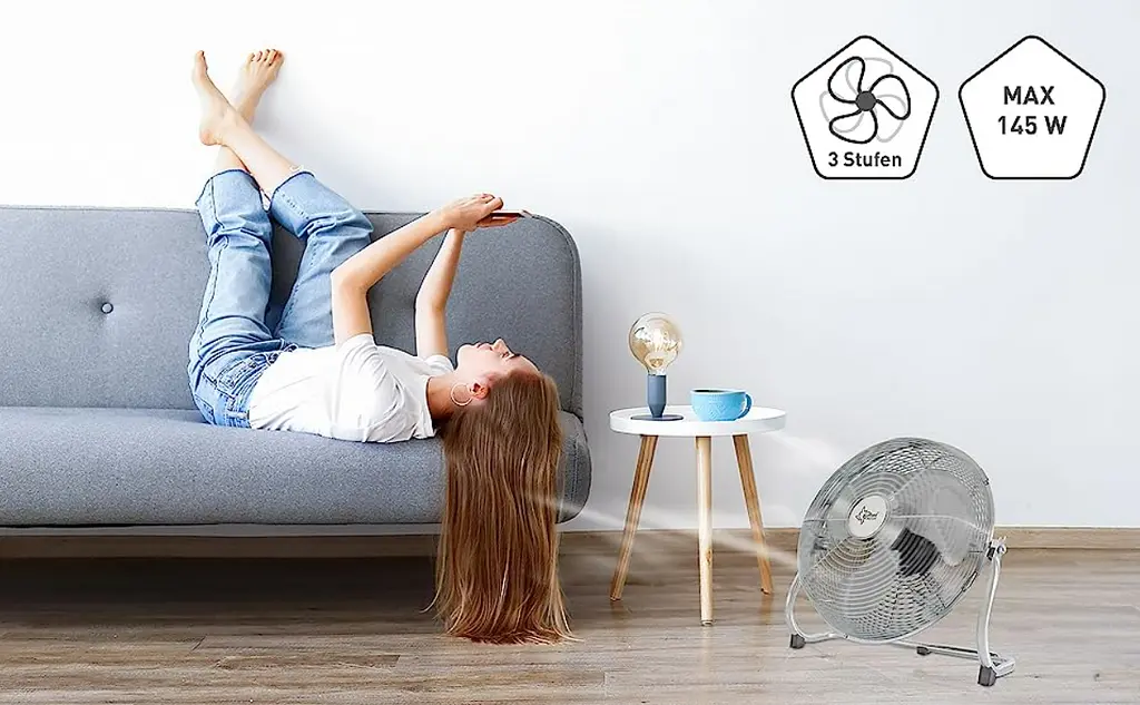 Підлоговий вентилятор діам 50см Suntec CoolBreeze 5000 BV - фото 8