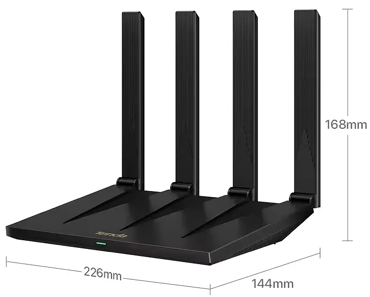 Бездротовий маршрутизатор Tenda AX12 Pro AX3000 (7300301) - фото 3