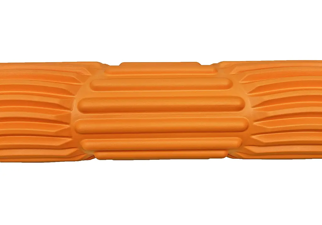 Масажний ролик EasyFit Foam Roller 45 см помаранчевий (EF-2030-BL) - фото 2