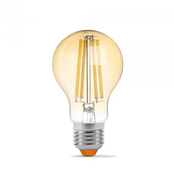 LED лампа VIDEX Filament A60FA 10W E27 2200K бронза - фото 2