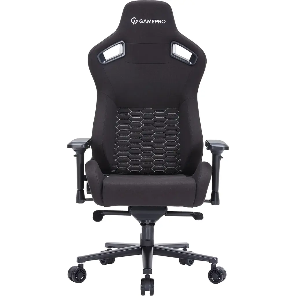 Геймерське крісло GamePro GC900B Size XL Fabric Black [126421] - фото 2