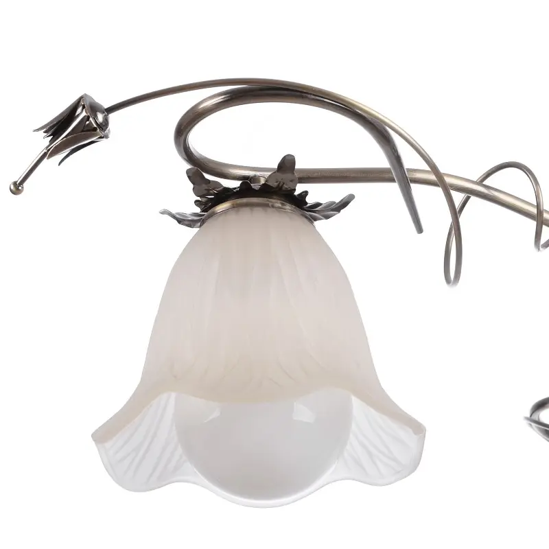 Люстра подвесная Brille флористика E27 60W BZ (BKL-066S/3) - фото 2