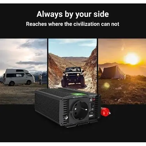 Автомобільний інвертор Green Cell 12V на 230V 150W/300W (INV06) - фото 8