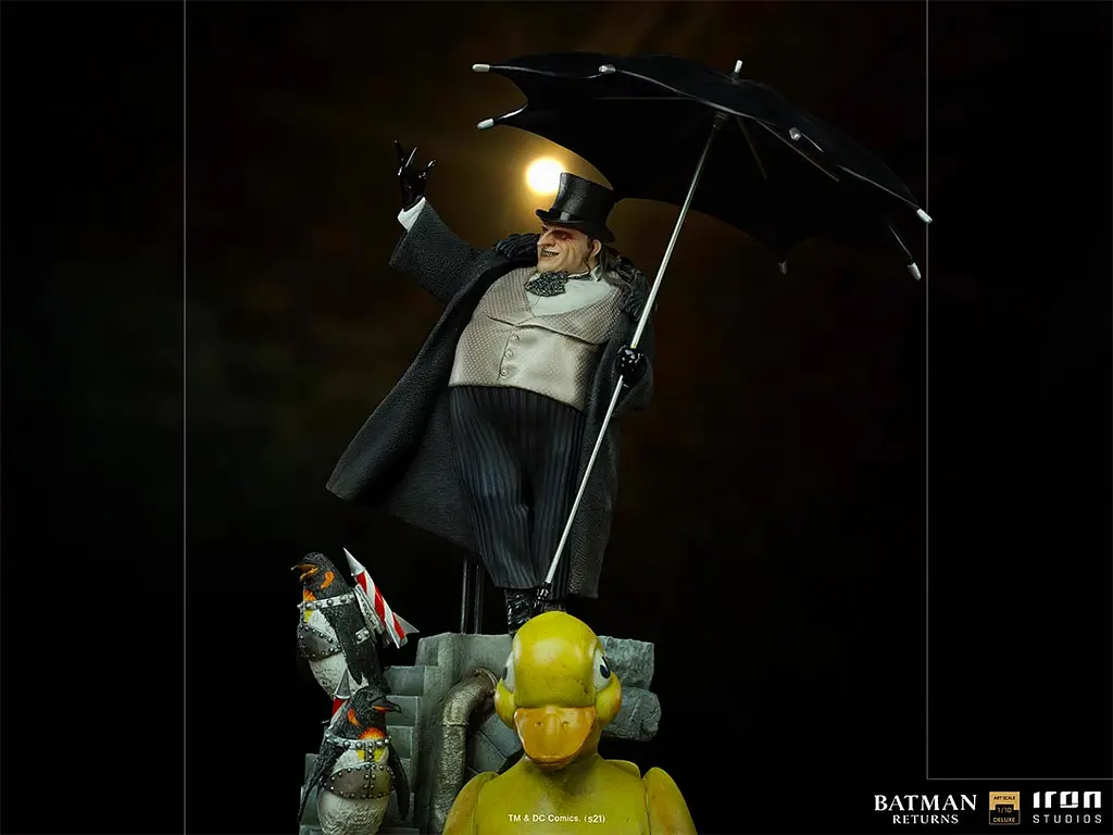 Статуэтка DC Comics Penguin Deluxe Art Scale 1/10 (Пигвин) - фото 3