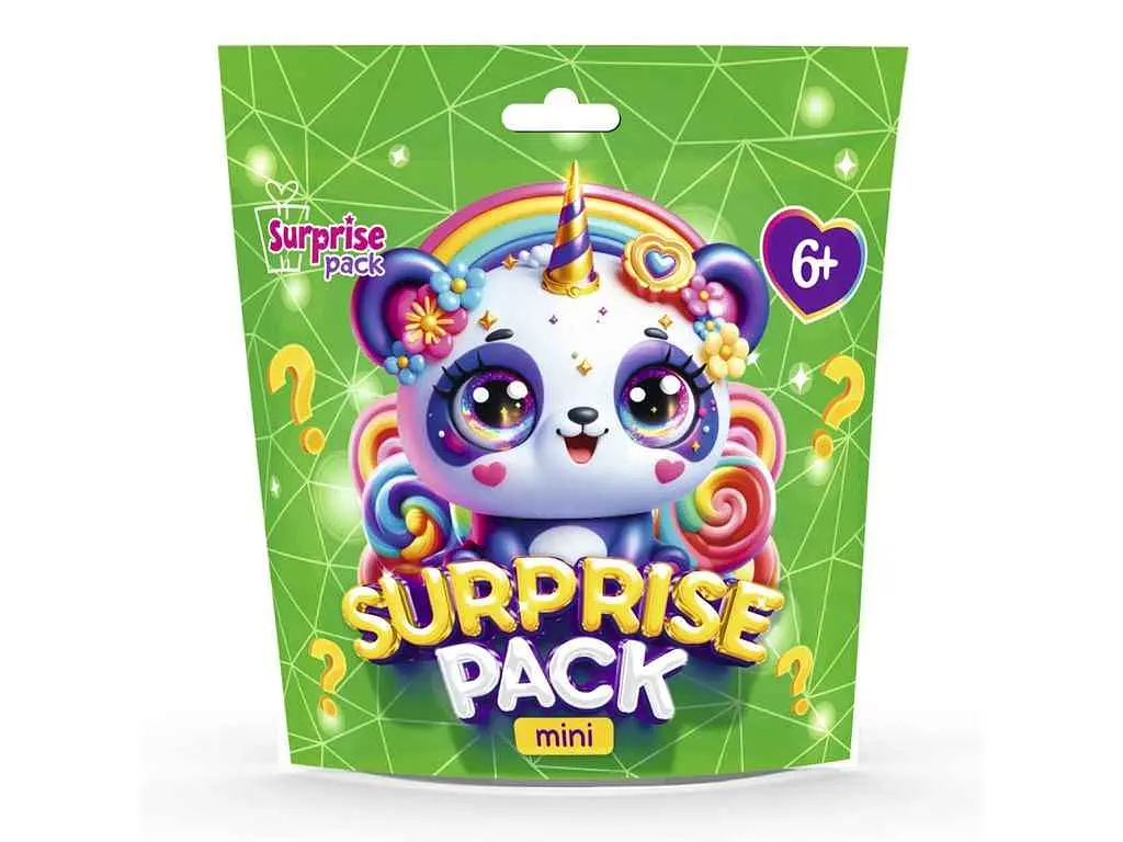 Іграшка-антистрес VLADI TOYS Surprise Pack Mini 4 зелений із сюрпризами VT8040-04