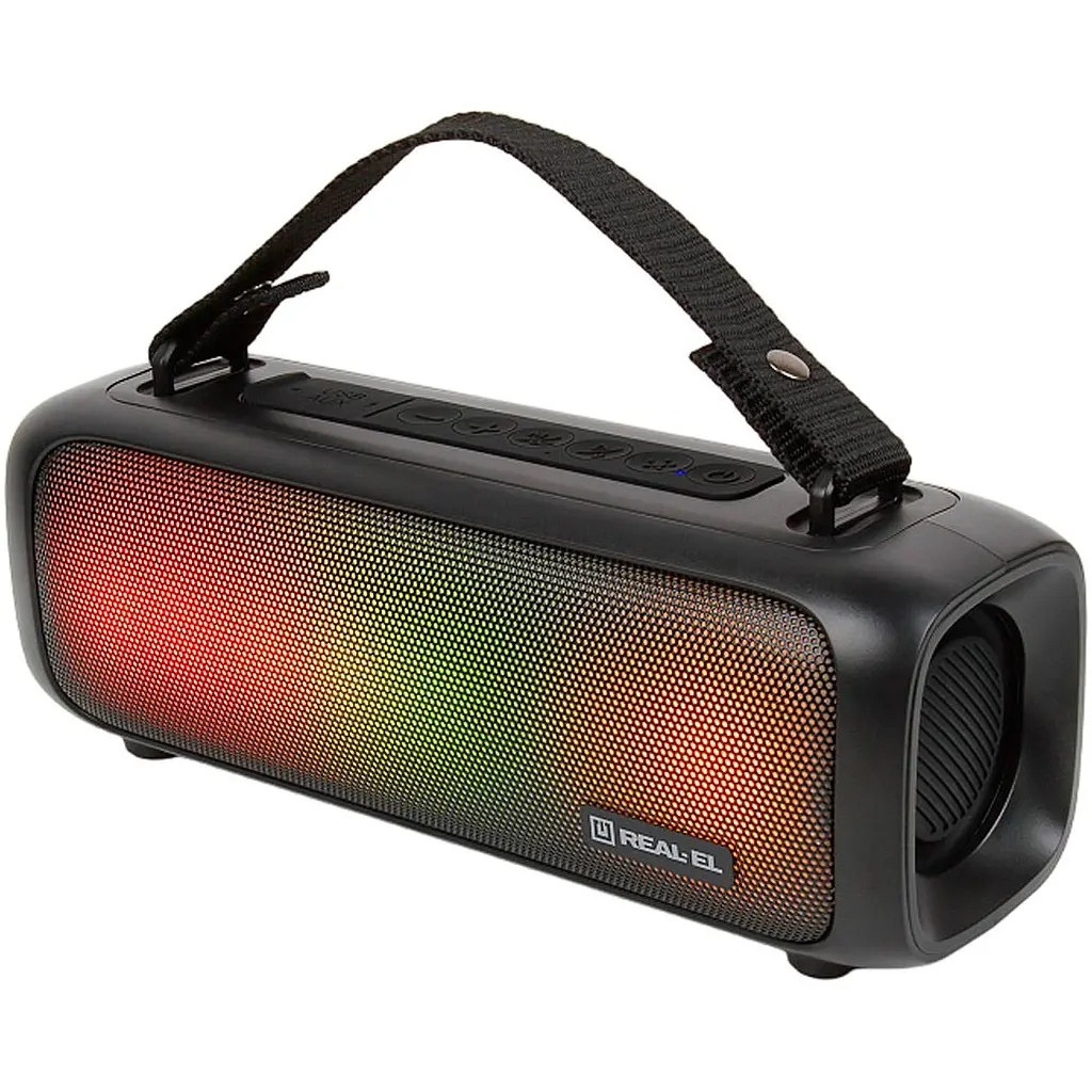 Портативна акустика REAL-EL X-717 Black (EL121600021) [134892] - фото 8