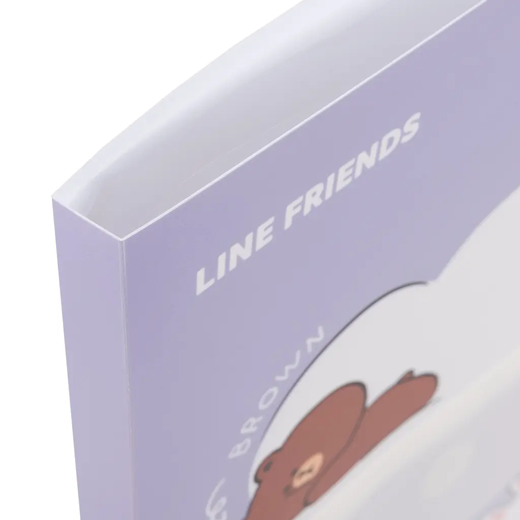Папка з 20 файлами YES А4 Line Friends з фронтальною кишенею (492102) - фото 3