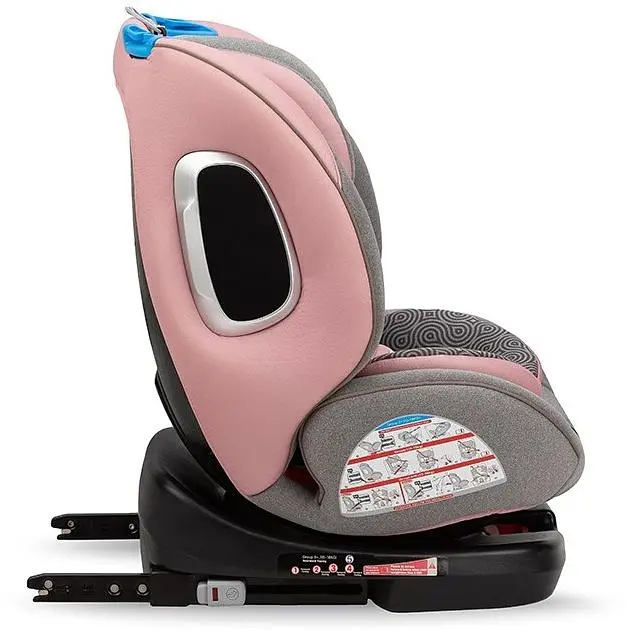 Автокресло MoMi Tordi Isofix 0-36 кг Pink - фото 7