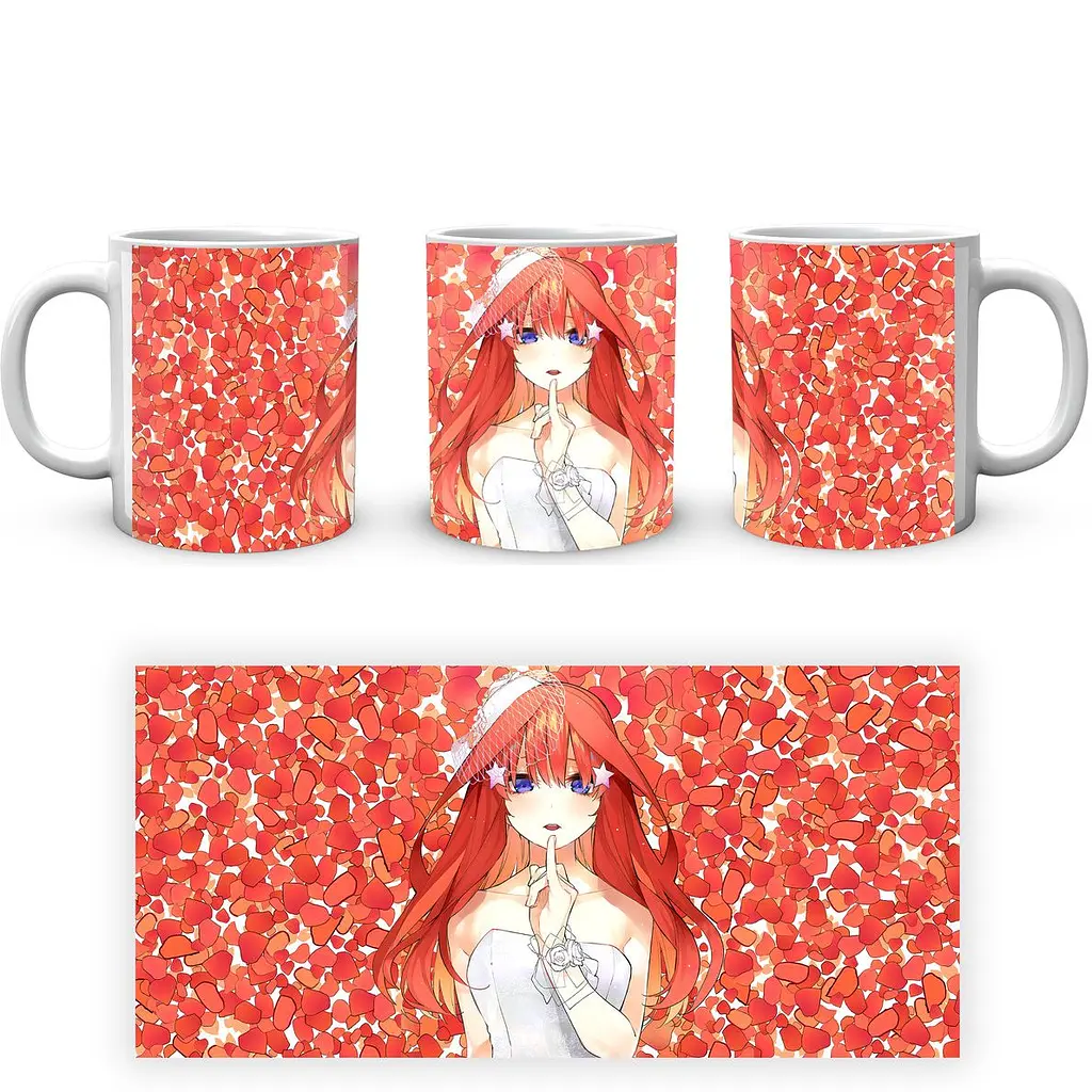 Кухоль GeekLand The Quintessential Quintuplets П'ять наречених Іцукі QQ 02.17 330 мл білий - фото 4