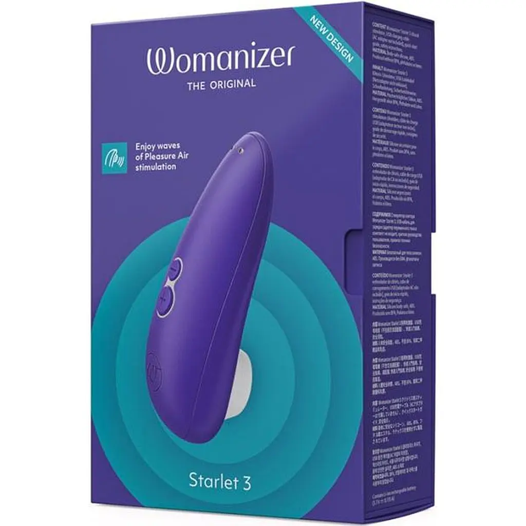 Вакуумний стимулятор Womanizer Starlet 3 Violet (SO8741) [108459] - фото 6