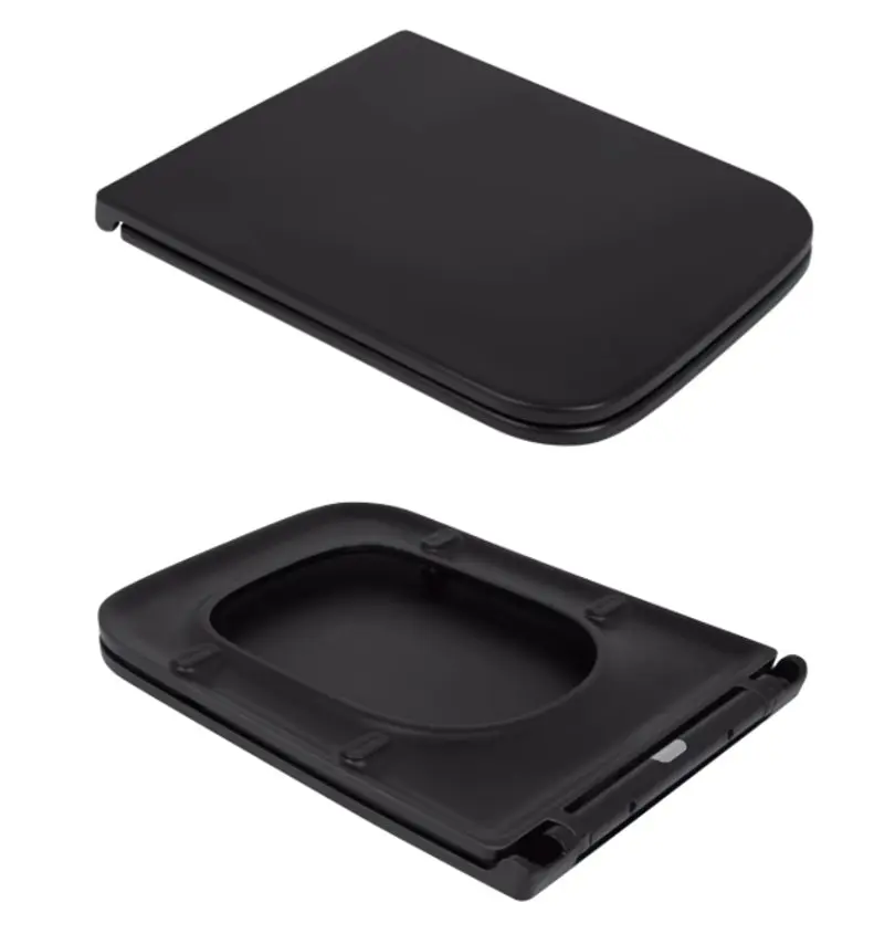 Унітаз підвісний Qtap Gemini Ultra Quiet, з сидінням Slim Duroplast/ Soft-close/ Quick Release QT2533076EUQMB - фото 4