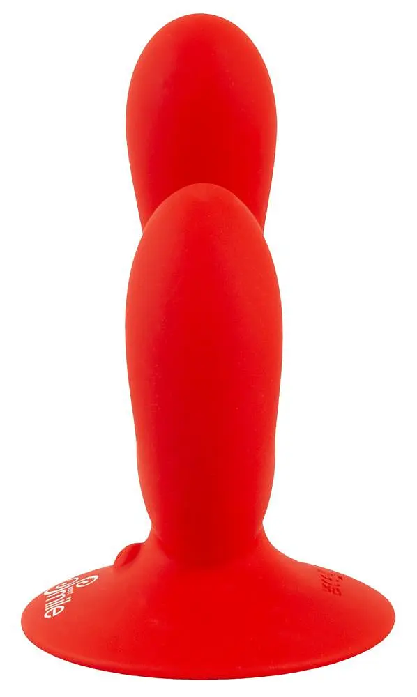 Вібратор Sweet Smile Dual 15 см (червоний) - фото 16