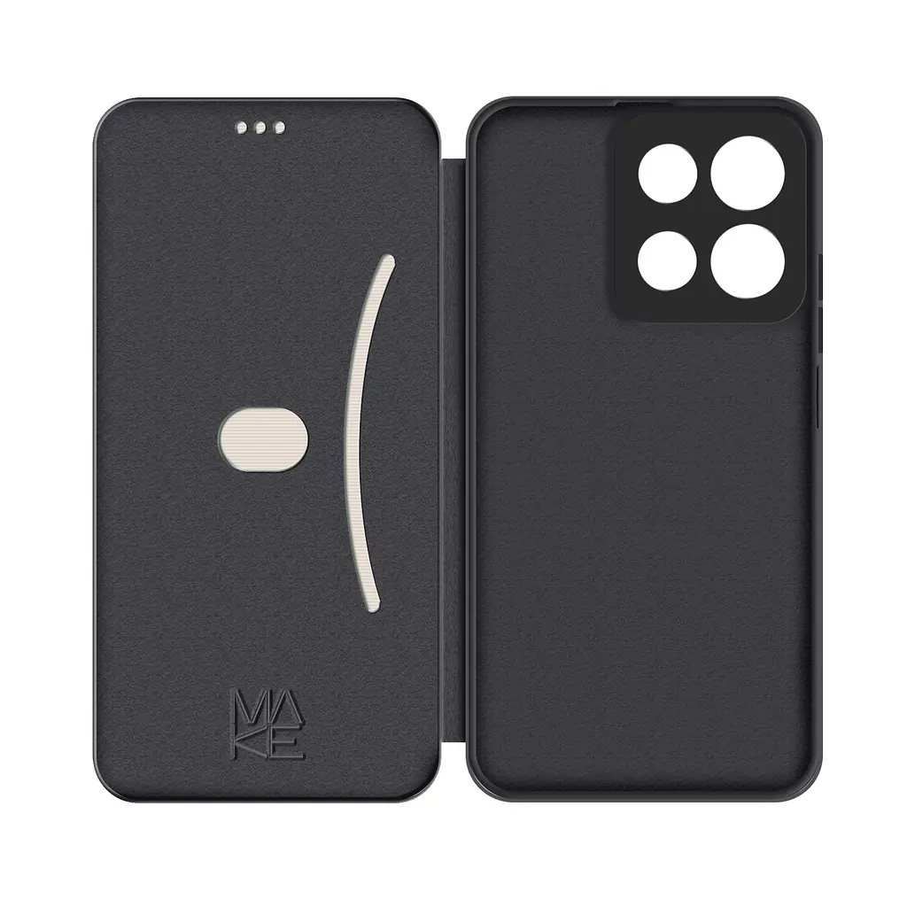 Чохол-книжка MAKE Motorola G17/G17 Power Flip Graphite - фото 4