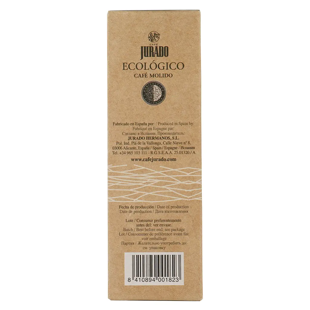 Кава мелена Jurado Ecologico 100% Arabica 250 г - фото 3