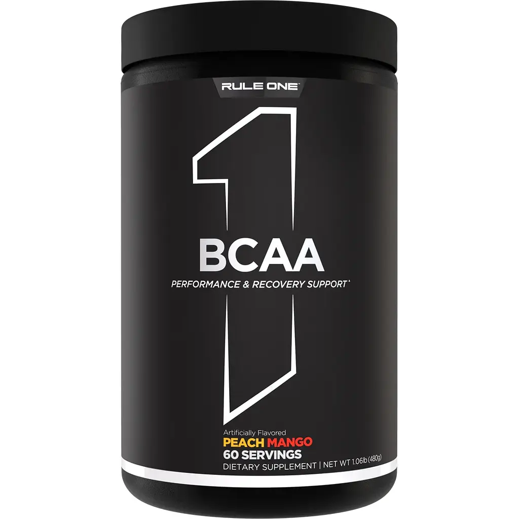 Амінокислота BCAA BCAA, 60 порцій Персик-манго (480 грам) Rule 1 fit0026245