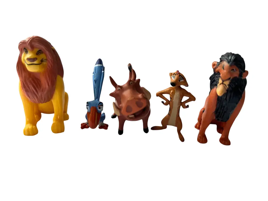 Набір фігурок Король Лев, Іграшки Disney Сімба, Муфаса, Тимон, Пумба, 10 шт - фото 4