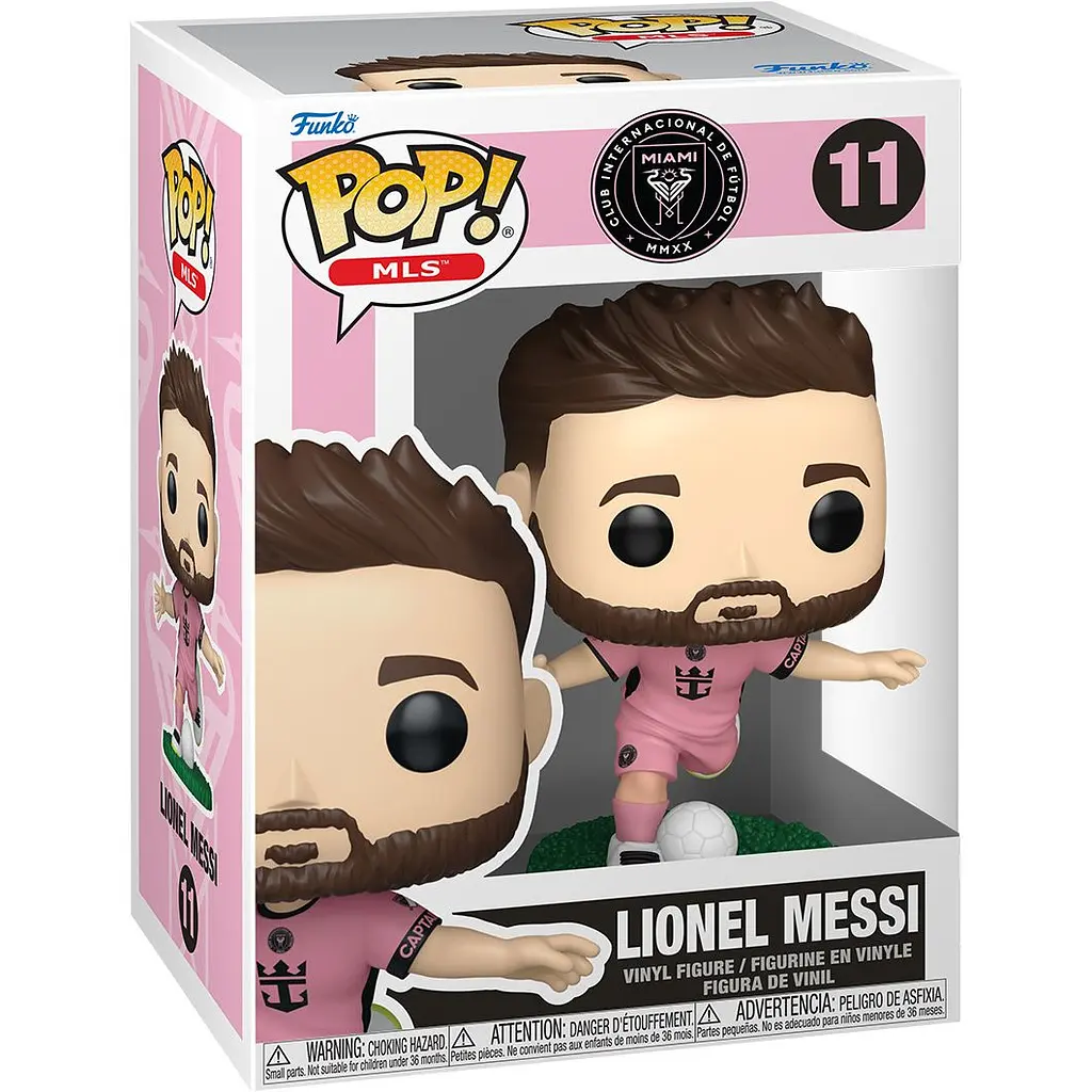 Фігурка Funko Pop! Football: Інтер Майамі - Ліонель Мессі (рожева форма) 9.9см (94697) [171957] - фото 3
