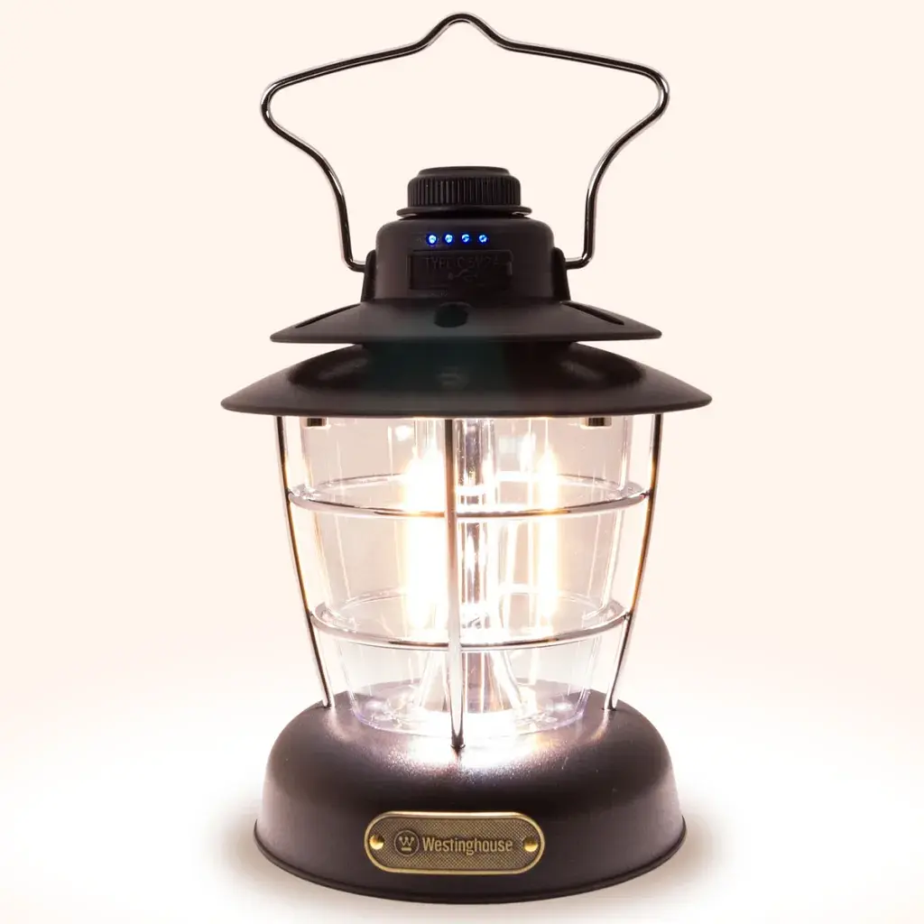 Ліхтар Westinghouse RETRO 6W LED Filament WF241 Type-C з функцією Power Bank Чорний (WF241-CB(Black)) - фото 6