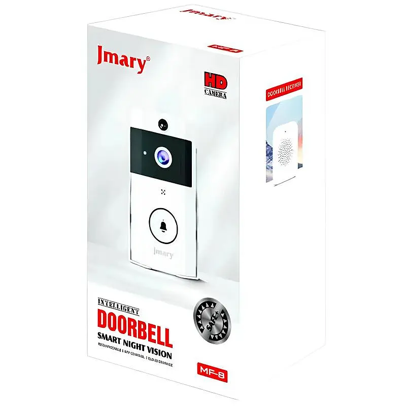 Відеодомофон Jmary MF-8 Smart, 800 мАгод, білий - фото 4