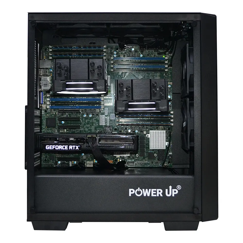 Двопроцесорна робоча станція Power Up #561 Xeon E5 2673 v4 x2/128 GB/HDD 4 TB/SSD 1TB/GeForce RTX 5060 8 Gb - фото 3